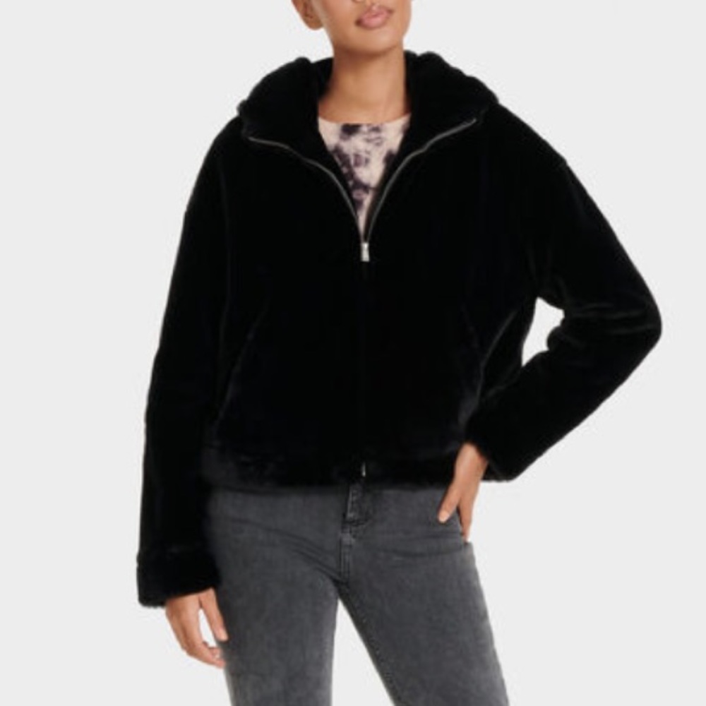 UGG MANDY FAUX FUR JACKET
